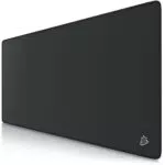 TITANWOLF - XXL Speed Gaming Mauspad Titanwolf Schwarz 900 x 400mm - XXL Mousepad - Tischunterlage Large Size - verbessert Präzision und Geschwindigkeit
