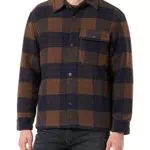 TOM TAILOR Denim Herren Overshirt Jacke mit Karo-Muster 1032438