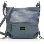 TOM TAILOR Damen Umhängetasche Crossbody Bag Elin Mittelgroß - Blau