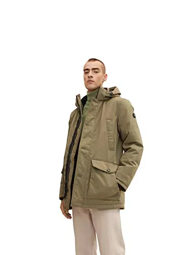 TOM TAILOR Herren Parka - Stilvoller Wintermantel