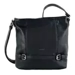TOM TAILOR Damen Hobo Bag Juna - Mittelgroß, Schwarz