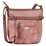 TOM TAILOR Juna Damen Umhängetasche Crossbody Bag Klein Rosa
