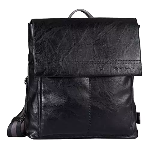 TOM TAILOR, KANSAS, Herren, Rucksack Schwarz