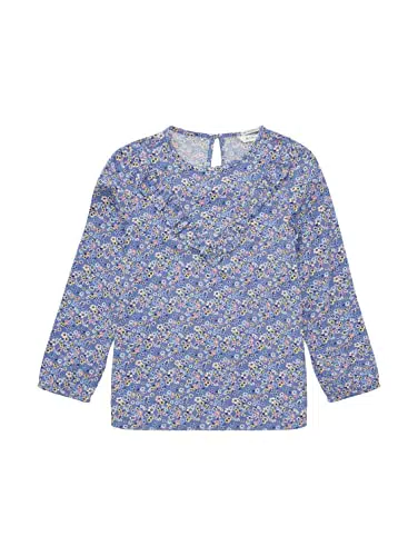 TOM TAILOR Mädchen Kinder Bluse mit Muster 1033230