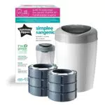 Tommee Tippee Windeleimer Simplee Sangenic - Inklusive Nachfüllkassetten