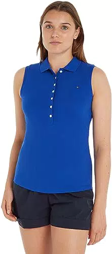 Tommy Hilfiger Damen 0,00 Stretch, Blau