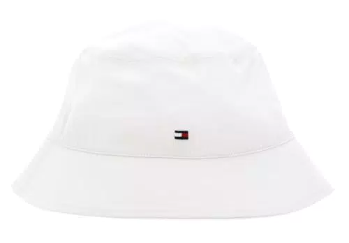 Tommy Hilfiger Damen Fischerhut Essential Flag Bucket Hat - Beige