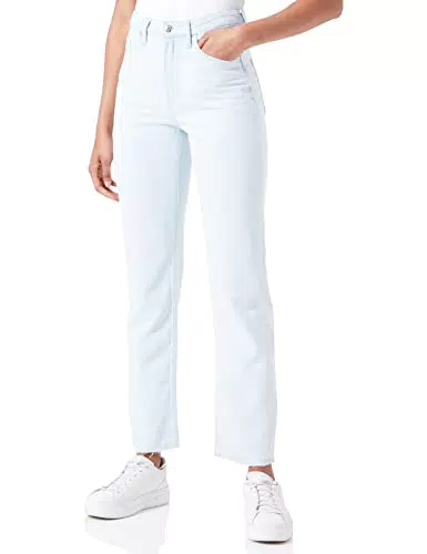 Tommy Hilfiger Damen Jeans Classic Kira High Waist, Blau