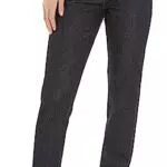 Tommy Hilfiger Damen Jeans Tapered Stretch - Schwarz