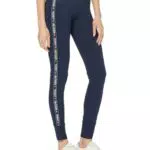 Tommy Hilfiger Damen Leggings Sport, Blau