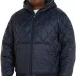 Tommy Hilfiger Herren BT-Mix Quilt RCL Hooded Jacket - Gewebte Jacke