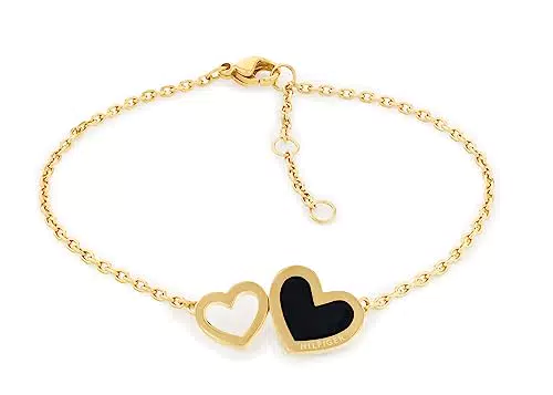 Tommy Hilfiger Jewelry Gliederarmband für Damen aus Edelstahl mit Kristallen - 2780740