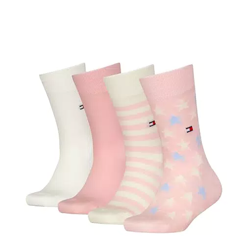 Tommy Hilfiger Kinder Socken - Klassisches Design (4er Pack)