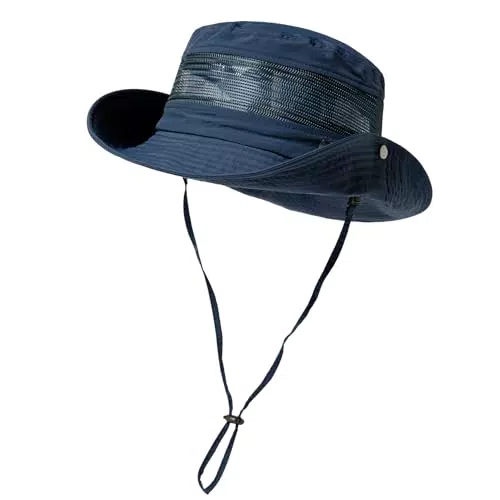 Sonnenhut UPF 50 für Damen und Herren - Wasserdichter Bucket Hut für Sommeraktivitäten