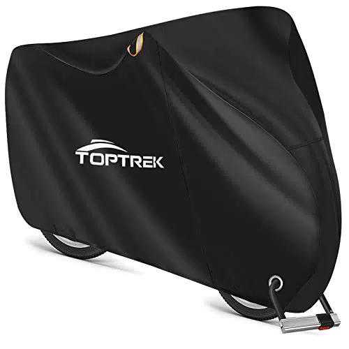Fahrradabdeckung Toptrek 210D Oxford-Gewebe Wasserdicht Outdoor 200 x 110 x 70 cm
