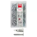 TOX Sortiment Indoor Box mit Gipskartondübel Spiral 32 mm + Schraube
