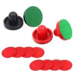 TOYMYTOY Airhockey Schläger und Pucks Set