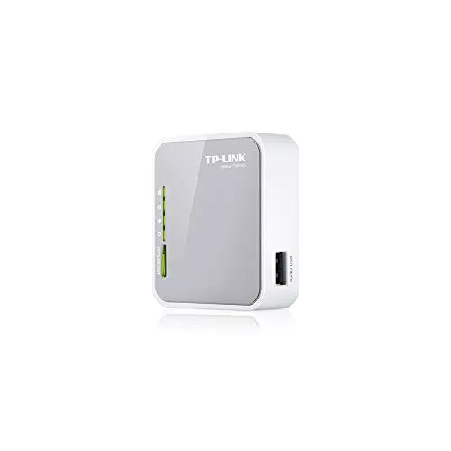 TP-Link TL-MR3020 N300 WLAN Nano mobiler Router grau