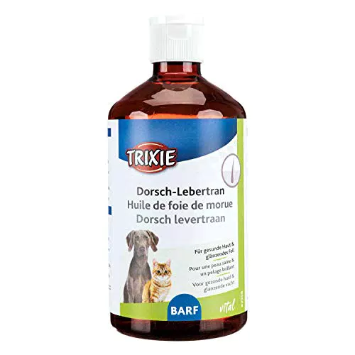 Trixie 2998 Dorsch-Lebertran, Hund/Katze, D/F/NL, 500 ml