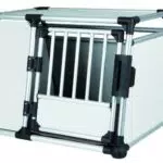TRIXIE Hunde-Transportbox aus Aluminium für sicheren Transport - Modell 39343
