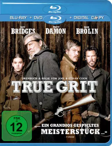 True Grit Blu-ray DVD - Inklusive Digital Copy