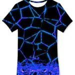 TUONROAD Jungen Mädchen Kurzarm T-Shirt Kinder 3D Bunte Lustiges T-Shirt 9-12 Jahre
