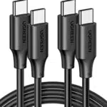 UGREEN USB C Kabel 100W 2 Stück Ladekabel USB C auf USB C 5A/20V PD 3.0 PPS kompatibel mit iPhone 15 Pro Max M2 MacBook Pro/Air