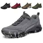 Ulogu Wanderschuhe Herren Damen Wasserdicht Atmungsaktiv Trekkingschuhe Leicht Outdoorschuhe Wanderhalbschuhe rutschfeste Bergschuhe Kletterschuhe