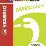 Umweltfreundlicher Buntstift - STABILO GREENcolors - 12er Pack - mit 12 verschiedenen Farben