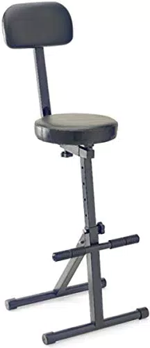 Stagg MT-300 BK Schlagzeughocker mit Rückenlehne