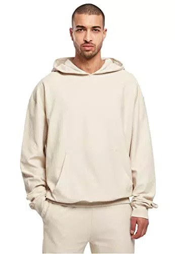 Urban Classics Men's Rib Terry Boxy Hoody Sweatshirt