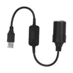 USB Auto Zigarettenanzünder Konverter 12V männlich zu weiblich