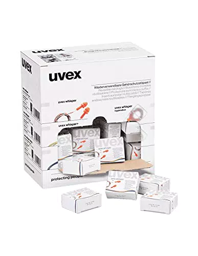 Uvex Gehörschutzstöpsel 23 dB mehrweg Whisper 2111201 50 Paar
