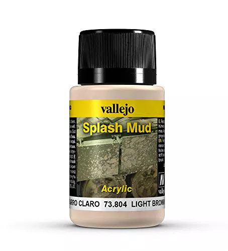 Vallejo (40 ml "LIGHT BRAUN Splash Mud" Verwitterung Effekt Flasche