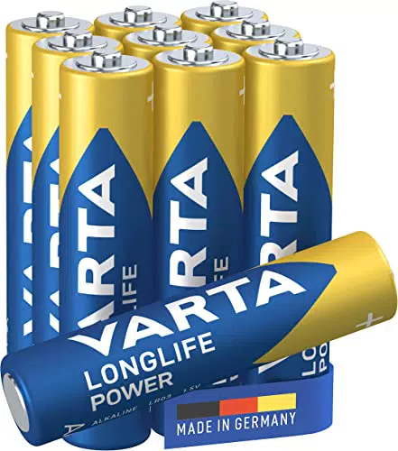 VARTA AAA Batterien, Longlife Power, Alkaline, 1,5V - Made in Germany