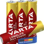 VARTA Batterien AAA, 8 Stück, Longlife Max Power, Alkaline