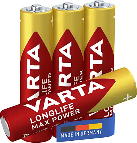 VARTA Batterien AAA, 8 Stück, Longlife Max Power, Alkaline