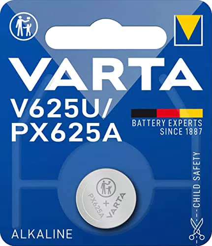 VARTA Batterien V625U/PX625A Knopfzelle, 1 Stück, Alkaline Special