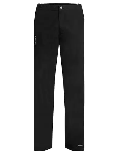 VAUDE Herren Men's Yaras Rain Zip Pants Iii Hose, Schwarz