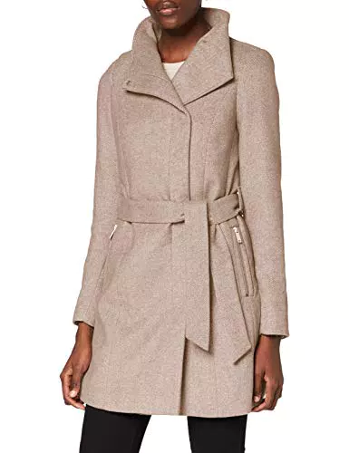 VERO MODA Damen VMTWODOPE Belt 3/4 Wool Jacket GA N 10237744