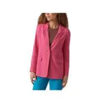VERO MODA Damen Vmzelda Ls Loose Blazer Noos, Pink Yarrow