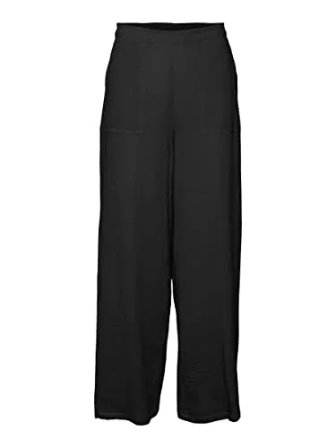 Vero Moda Damen Hose NIA, Schwarz.