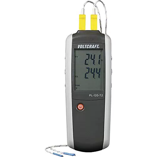 VOLTCRAFT PL-120 T2 Temperatur-Messgerät -200 - +1372 °C Fühler-Typ K