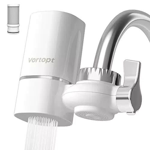 Vortopt Wasserfilter Wasserhahn, NSF Zertifiziertes Wasserhahnfilter