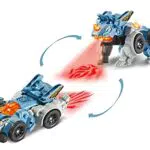 VTech Switch and Go Dinos Fire-Mini-Triceratops Dino-Auto-Transformer 2in1 Spielzeug mit Dinostimme