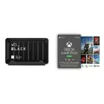 WD_Black D30 2 TB Game Drive SSD + Xbox Game Pass Ultimate