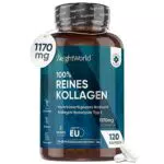 Weightworld Kollagen Kapseln - Hochwertiges Marine Collagen - Laborgeprüft in Deutschland