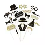 Foto-Box Requisiten für Silvester: Kostüme und Accessoires für Karneval und Mottopartys