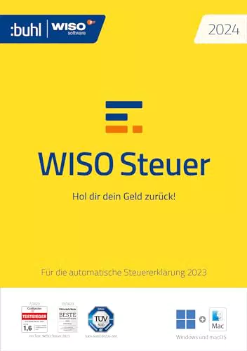 WISO Steuer 2024, Für Windows, Mac, Smartphones und Tablets