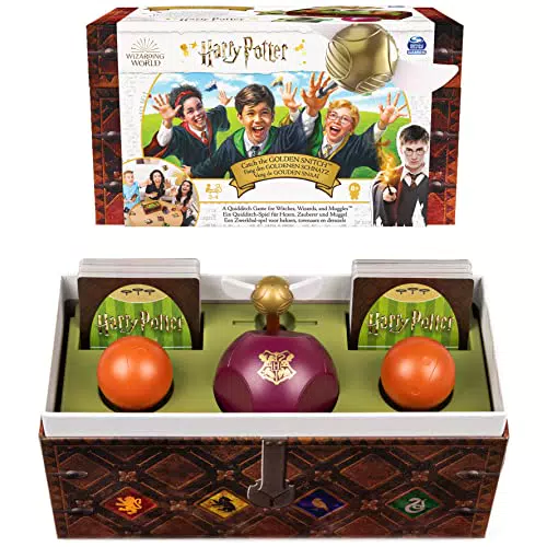 Harry Potter Kartenspiel: Fang den Goldenen Schnatz - Für 3-4 Spieler ab 8 Jahren